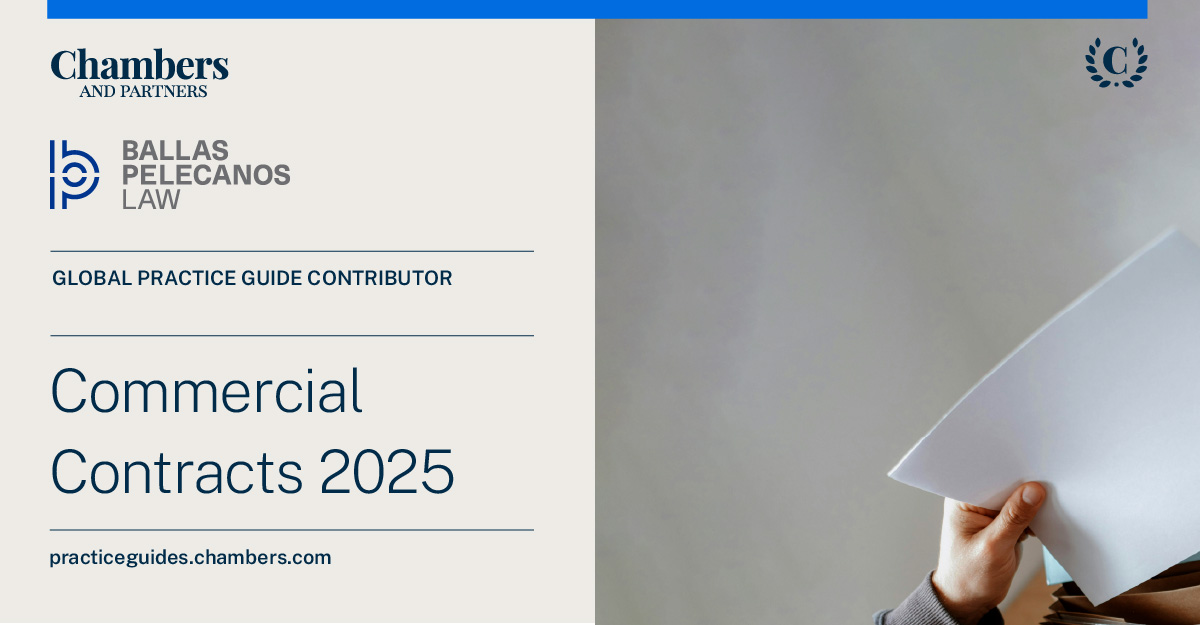 Chambers Commercial Contracts 2025 Greece Chapter
