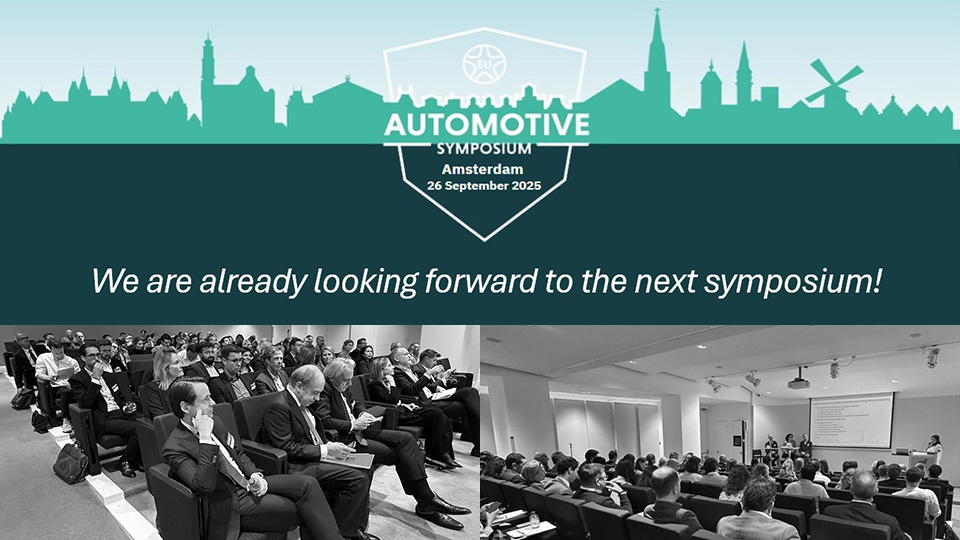 Ballas Pelecanos Law at the EU Automotive Symposium in Amsterdam